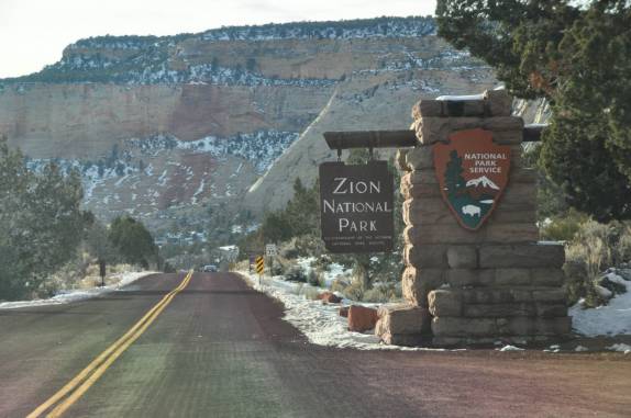Zion National Park, em Utah, nos Estados Unidos